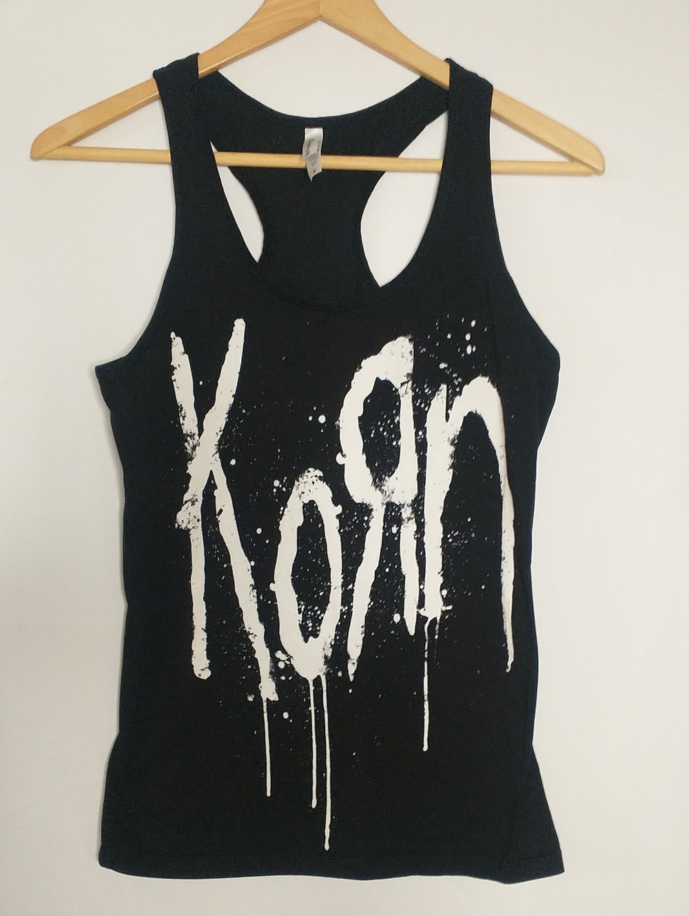 Logo Black Racerback Graphic Tank Top
